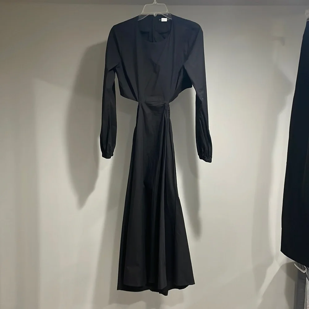 Midi dress with cut out sides - Picture 3 of 6